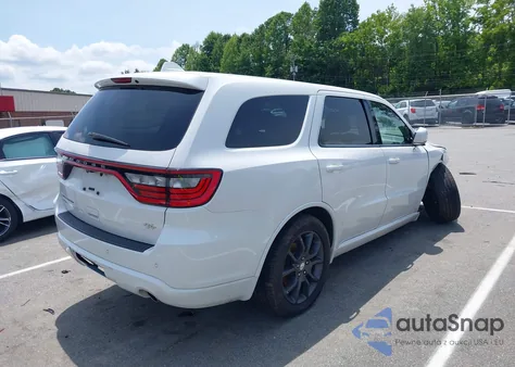 2017 Dodge Durango R/T Awd z USA, uszkodzony, nr VIN 1C4SDJCT5HC606669